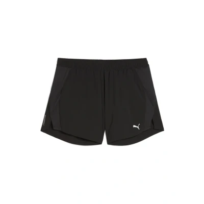 Image of PUMA Womens Velocity 5&quot; Running Shorts Black Size M