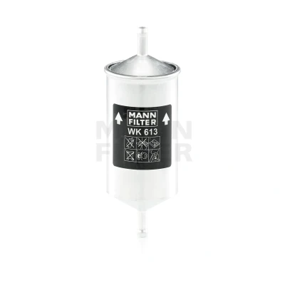 Image of 156779, 5470530, 91470530, 95470530, 96131549 Fuel Filter MANN WK 613 In Line 8mm PEUGEOT: 306 Hatchback, 205 II Hatchback