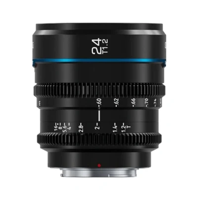 Image of SIRUI Night Walker 24mm T1.2 S35 Cine Lens, Large Aperture Manual Focus Lens (MS24L B, L Mount, Black)