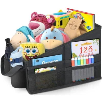 Image of WOCVRYY Car seat organiser for front