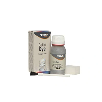 Image of TRG the One Satin Dye, Shoe Ink, 403 Brilliant Silver, 50 ml