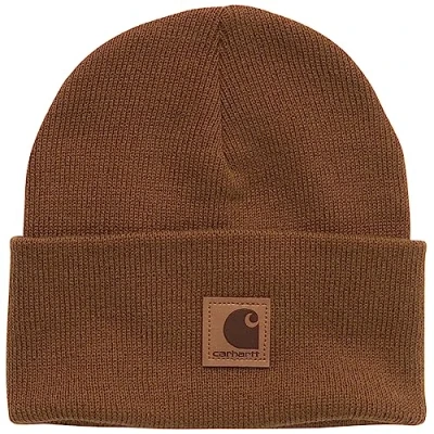 Image of Carhartt Girl&#039;s Kids&#039; Knit Beanie Watch Hat Brown Classic, 6 14 Jahre