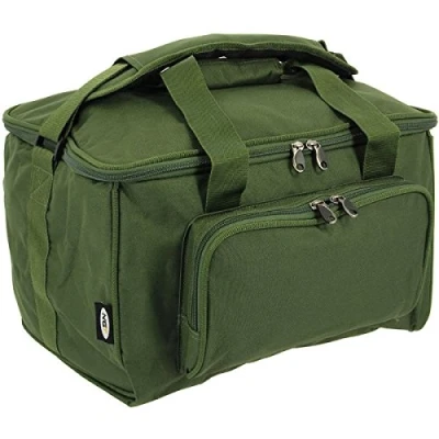 Image of DNA Leisure NGT Choose from Menu Carp Coarse Fishing Green Insulated Carryall Bait Tackle Camping Overnight Bag Brewbag Regular or Large (Quickfish Carryall)