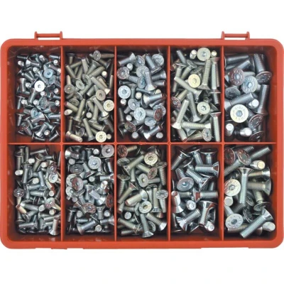 Image of Kennedy Socket Countersunk Screws Metric Kit BZP