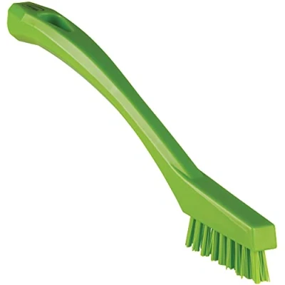 Image of Vikan Detail Brush, Polypropylene, Lime, 4401
