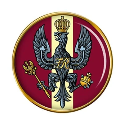 Image of King&#039;s Royal Hussars, British Army Pin Badge