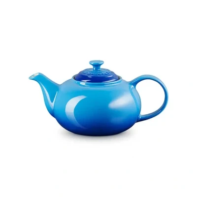 Image of Le Creuset Azure Stoneware Classic Teapot