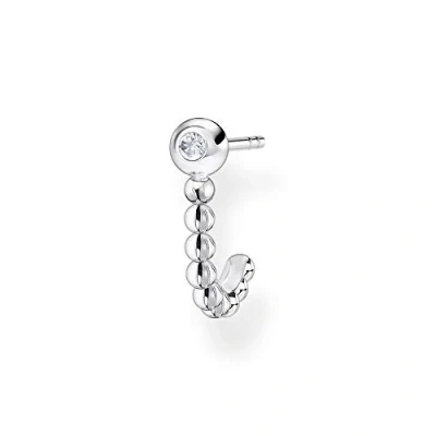 Image of Thomas Sabo Women Single Stud Earring Balls 925 Sterling Silver