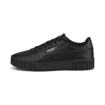 Image of Puma Carina 2.0 Trainers, Women&#039;s, Size: 4.5, Black/dark shadow Leather