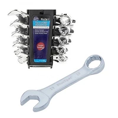 Image of Blue Spot Tools 4110 B/SPOT Stubby Comb Spanner Set (10 Piece)