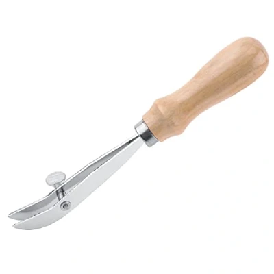 Image of Adjustable Leather Edger CreaserLeather Edge Skiving Tool for DIY Craft Tools