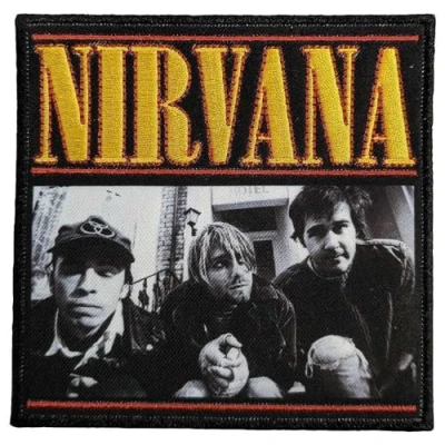 Image of Rock Off officially licensed products Nirvana London Photo Woven Patch One Size