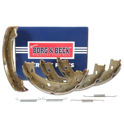 Image of Borg &amp; Beck Brake Shoes Fits: Land Rover Freelander 12/06