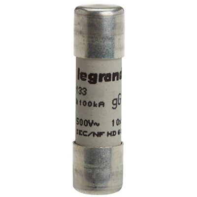 Image of Legrand 013302 Fuse 10 x 38 mm 2A Type GG