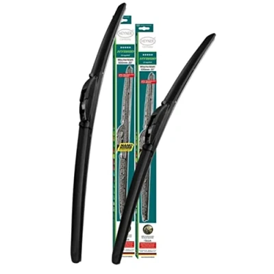 Image of HEYNER Wiper Blades Fits: Suzuki Jimny 1998 2007 Hybrid Windscreen Front Wipers HH1816H