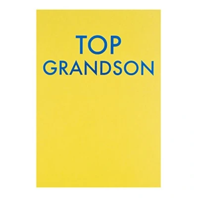 Image of Hallmark Grandson Birthday Card &quot;Top Grandson&quot; Medium