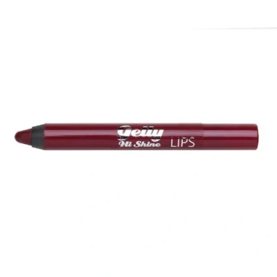 Image of Barry M Gelly Hi Shine Lips Lip Crayon Vega (Cherry Red) by