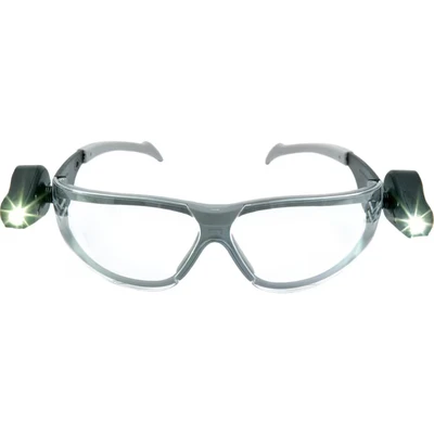 Image of 3M LED Light Vision Safety Glasses, Anti Scratch / Fog, Clear Lens, 11356 00000