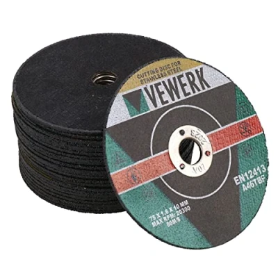 Image of 3&quot; Cutting Grinding Discs for Air Cut Off Tool Grinder Cutoff 25 Pack 75mm AT823