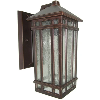 Image of Chedworth 1 Light Outdoor Wall Lantern Bronze IP44, E27