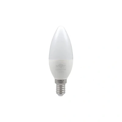 Image of Crompton LED Smart Candle Thermal Plastic 5W Dimmable RGBW 3000K BC B22d