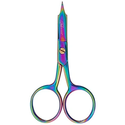 Image of Tula Pink Large Ring Micro Tip 4&quot; Scissor