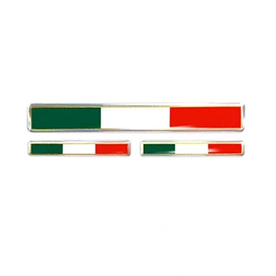 Image of 4R Quattroerre.it 32108 3D Sticker Flag Italy HQ, 3 Pcs