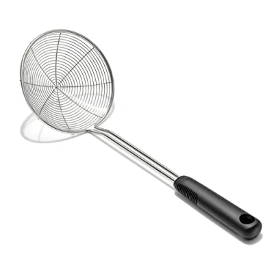 Image of OXO 11338200 Good Grips Strainer Ladle, Stainless Steel, Metal