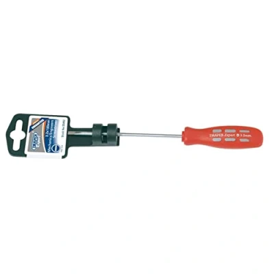 Image of Draper Plain Slot Parallel Tip Mechanic&#039;s Screwdriver, 3.2 x 100mm