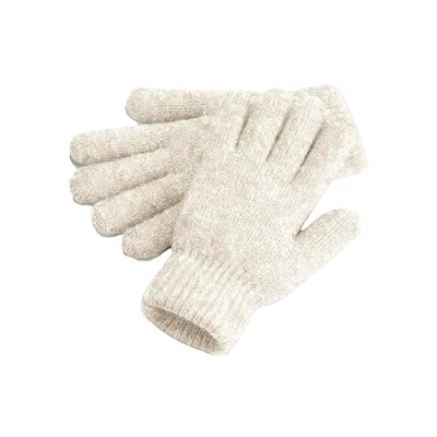 Image of Beechfield® B387 Cosy Ribbed Cuff Gloves Almond Marl