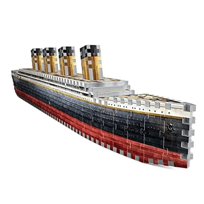 Image of Wrebbit3D Titanic (440pc) 3D Puzzle Ages 12+