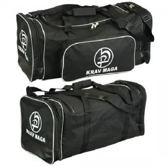 Image of Krav Maga Black Sports Duffel Kit Bag