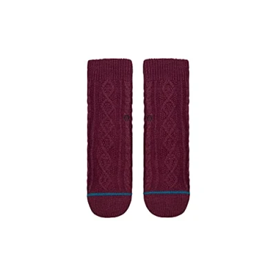 Image of Stance Slipper Socks Roasted Purple Lined UK Size 3 13 (Purple, Medium, medium)