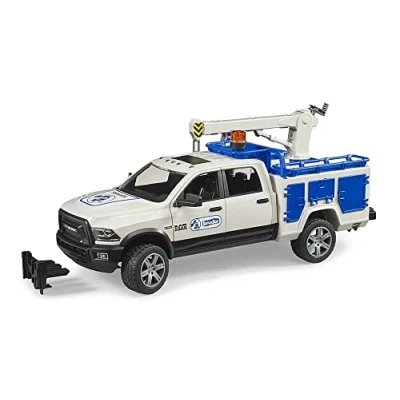 Image of Bruder RAM Servicetruck met Zwaailicht