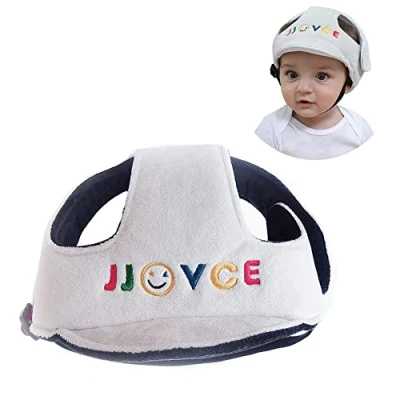 Image of G Tree Baby Safety Hat, Infant Toddler Helmet Headguard Hat Adjustable Protective Harnesses Cap (Gray)