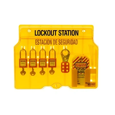 Image of Master Lock ML1482 Lockout Station, 4