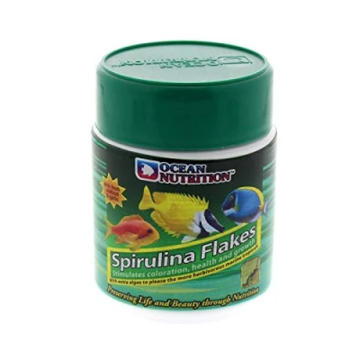 Image of Ocean Nutrition Spirulina Flakes 1.2 Ounces (34 Grams) Jar