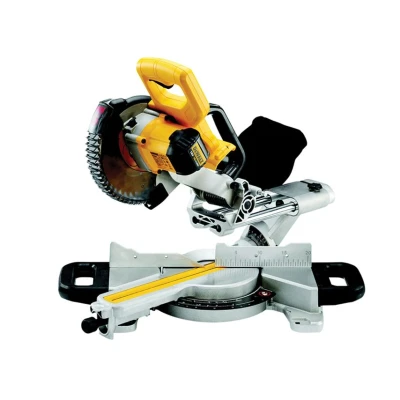 Image of Dewalt DCS365M2 18 V 184 mm Cordless Mitre Saw Yellow
