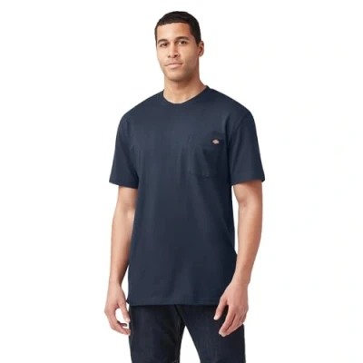 Image of Dickies Men&#039;s Ws450dn T Shirt, Dark Navy, XXL Tall
