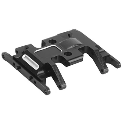 Image of VGEBY RC Gear Box Skid Plate, 1/24 Simulation Car Aluminum Alloy Plate Compatible with Axial SCX24 90081 AXI00002