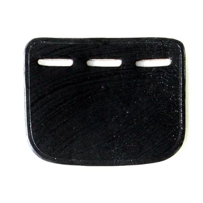 Image of IV Horse Girth Buckle Guards in Havana or Black Leather (Havana, Pony)