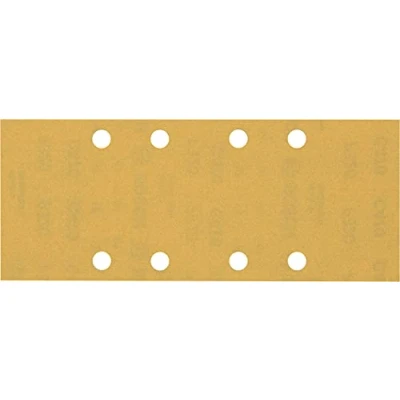 Image of Bosch Professional 10x Expert C470 Sandpaper (for Hardwood, Paint on wood, 93x230 mm, Grit 320, Accessories Orbital Sander)