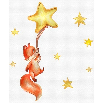 Image of B1188 Fox Cross Stitch Kit Luca S