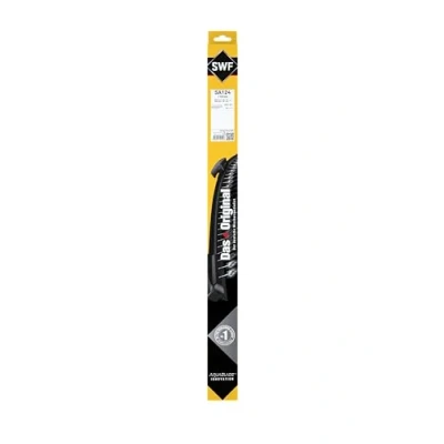 Image of 2318201045, A2318201045 Wiper blade SWF 119124 650, 550mm Front with spoiler for left hand drive vehicles Heated