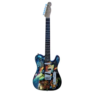 Image of Alice Cooper Miniature Guitar Replica UK Seller