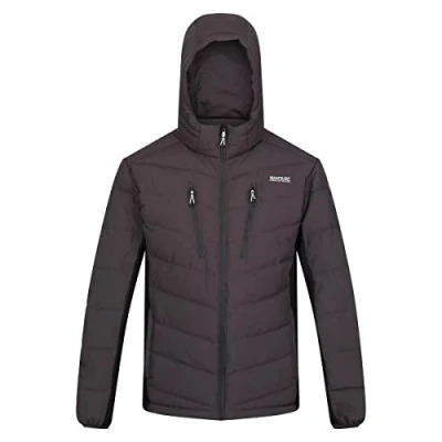 Image of Regatta Men&#039;s Cranmore Baffled Quilted Jackets, Ash, 3XL UK