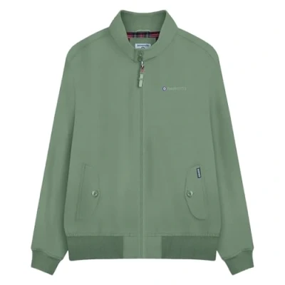 Image of Lambretta Mens Harrington Retro MOD Classic Jacket (UK, Alpha, 3XL, Regular, Hedge Green)