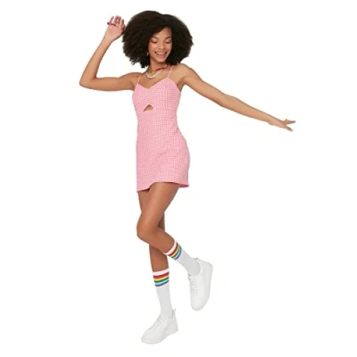 Image of Trendyol Women Straight Woven Jumpsuit