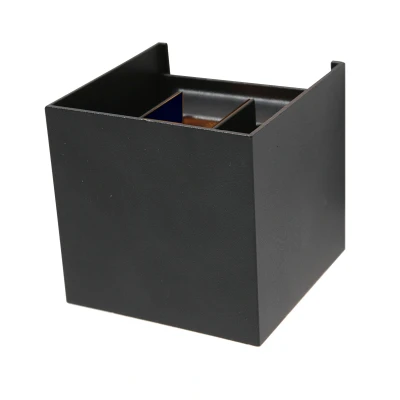 Image of Outdoor Up Down Wall Light Matt Zwart IP54