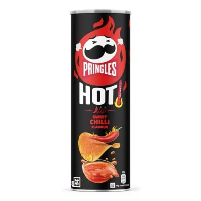 Image of Pringles Hot Sweet Chilli Flavour 160g